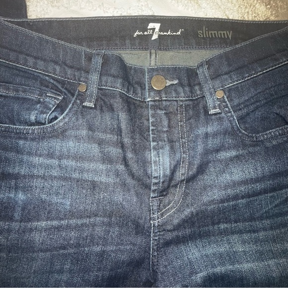 7 For All Mankind Men's Slimmy Straight Leg Jeans 31 - Picture 2 of 6